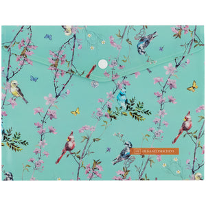 Folder with button Axent Olga Selyshcheva, Spring 1496-33-A, А5+