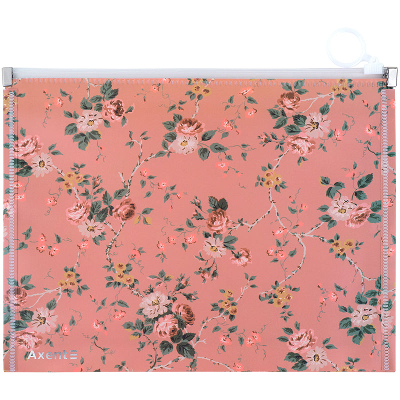 Zipper folder zip-lock Axent Laura Ashley, Charming 1498-30-A, А5+