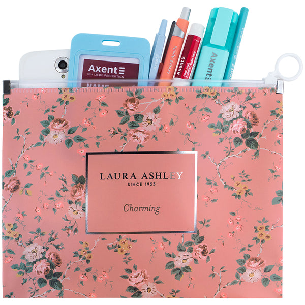 Zipper folder zip-lock Axent Laura Ashley, Charming 1498-30-A, А5+