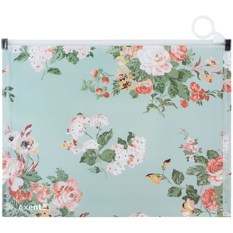 Zipper folder zip-lock Axent Laura Ashley, Timeless 1498-32-A, А5+