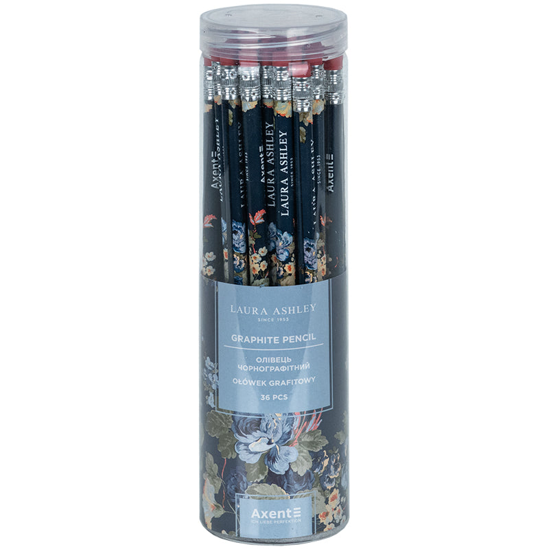 Graphite pencil Axent Laura Ashley, Gorgeous 9009-22-А, HB, 2.2 mm