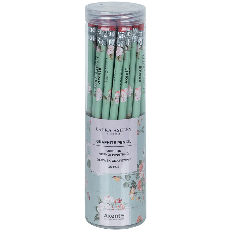 Graphite pencil Axent Laura Ashley, Timeless 9009-23-А, HB, 2.2 mm