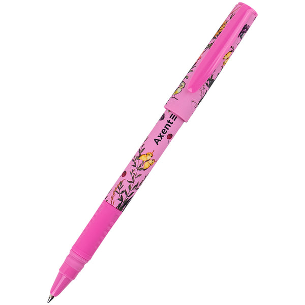 Ballpoint pen Axent Olga Selyshcheva, Summer AB1098-04-02-A, 0.7 mm, blue