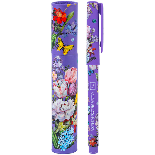 Ballpoint pen Axent Olga Selyshcheva, Secret AB1098-05-02-A, 0.7 mm, blue