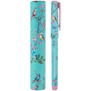 Ballpoint pen Axent Olga Selyshcheva, Spring AB1098-06-02-A, 0.7 mm, blue