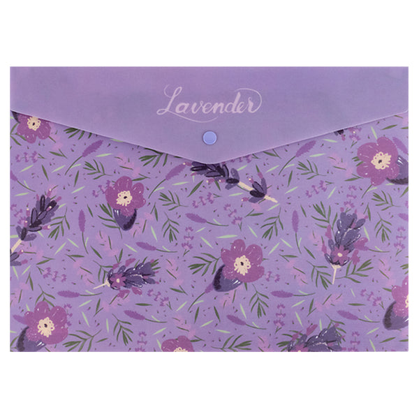 Teczka na zatrzask Axent Lavender-1 1495-36-A, А4
