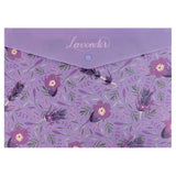 Folder with button Axent Lavender-1 1495-36-A, А4