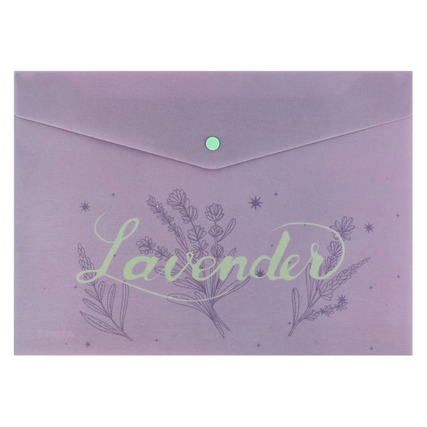 Teczka na zatrzask Axent Lavender-2 1495-37-A, А4