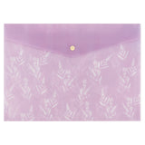 Folder with button Axent Lavender-3 1495-38-A, А4