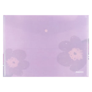 Folder with button Axent Lavender-4 1495-39-A, А4
