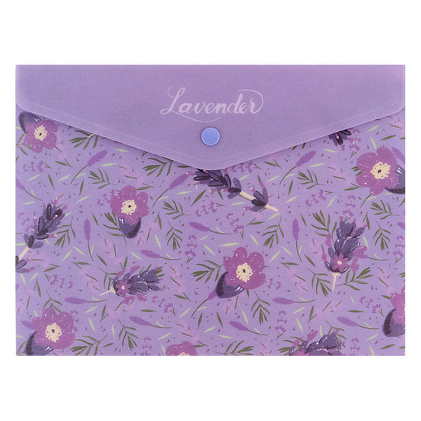 Teczka na zatrzask Axent Lavender-1 1496-36-A, А5+ 