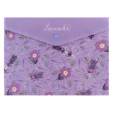 Folder with button Axent Lavender-1 1496-36-A, А5+ 
