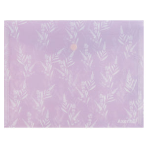 Folder with button Axent Lavender-3 1496-38-A, А5+
