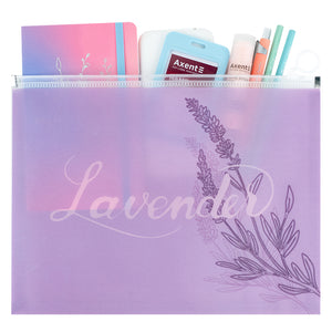 Teczka na suwak zip-lock Axent 1497-36-A Lavender-1, А4+ 