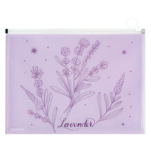 Teczka na suwak zip-lock Axent 1497-37-A Lavender-2, А4+
