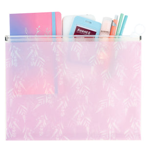 Teczka na suwak zip-lock Axent 1497-38-A Lavender-3, А4+