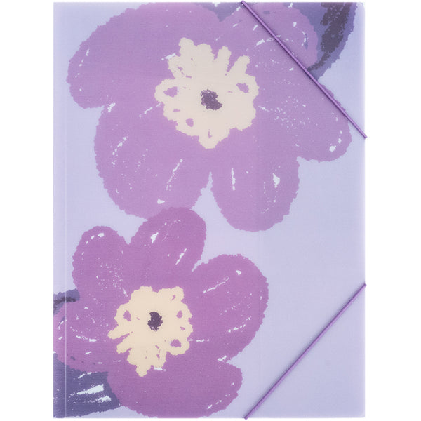 Folder with elastic bands Axent Lavender-3 1509-38-A, А4+