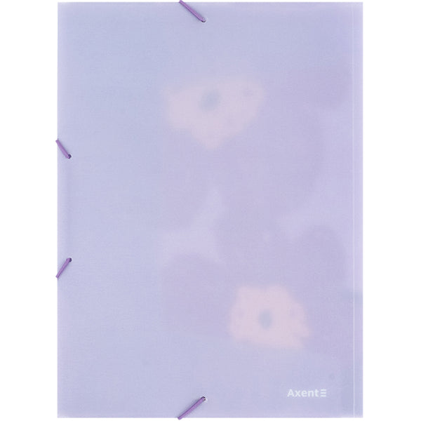Folder with elastic bands Axent Lavender-3 1509-38-A, А4+