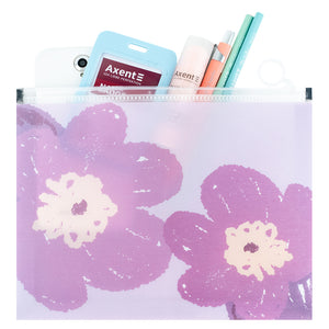 Teczka na suwak zip-lock Axent 1498-39-A Lavender-4, А5+ 
