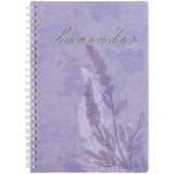 Spiral notebook Axent Lavender 3 8033-3-A, А5, 80 sheets, squared, plastic cover