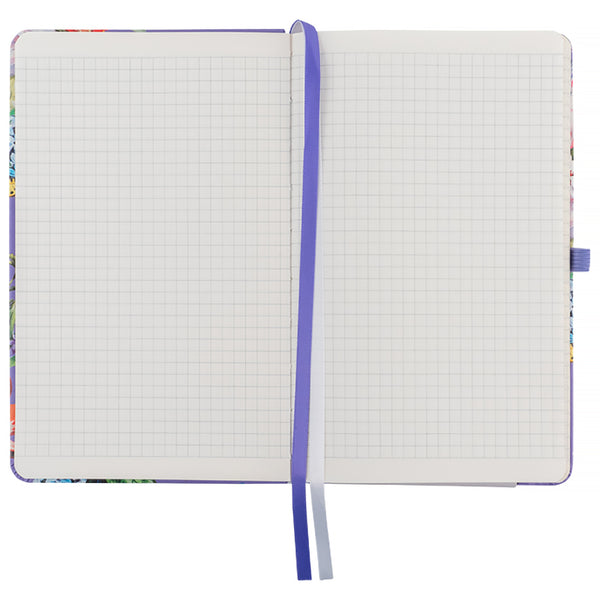 Notebook Partner Olga Selyshcheva, Secret Garden 8621-2-A-OS, 125x195 mm, 96 sheets, squared 