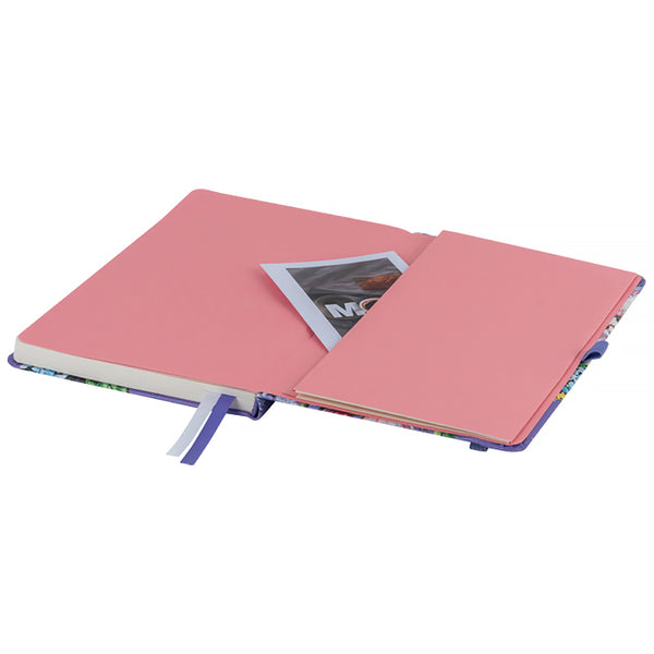 Notebook Partner Olga Selyshcheva, Secret Garden 8621-2-A-OS, 125x195 mm, 96 sheets, squared 