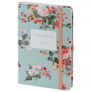 Notebook Partner Laura Ashley, Timeless 8621-4-A-LA, 125x195 mm, 96 sheets, squared