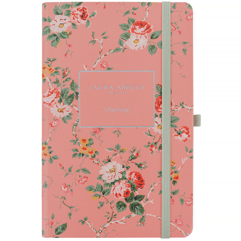 Notebook Partner Laura Ashley, Charming 8621-64-A-LA, 125x195 mm, 96 sheets, squared