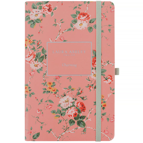 Notebook Partner Laura Ashley, Charming 8621-64-A-LA, 125x195 mm, 96 sheets, squared