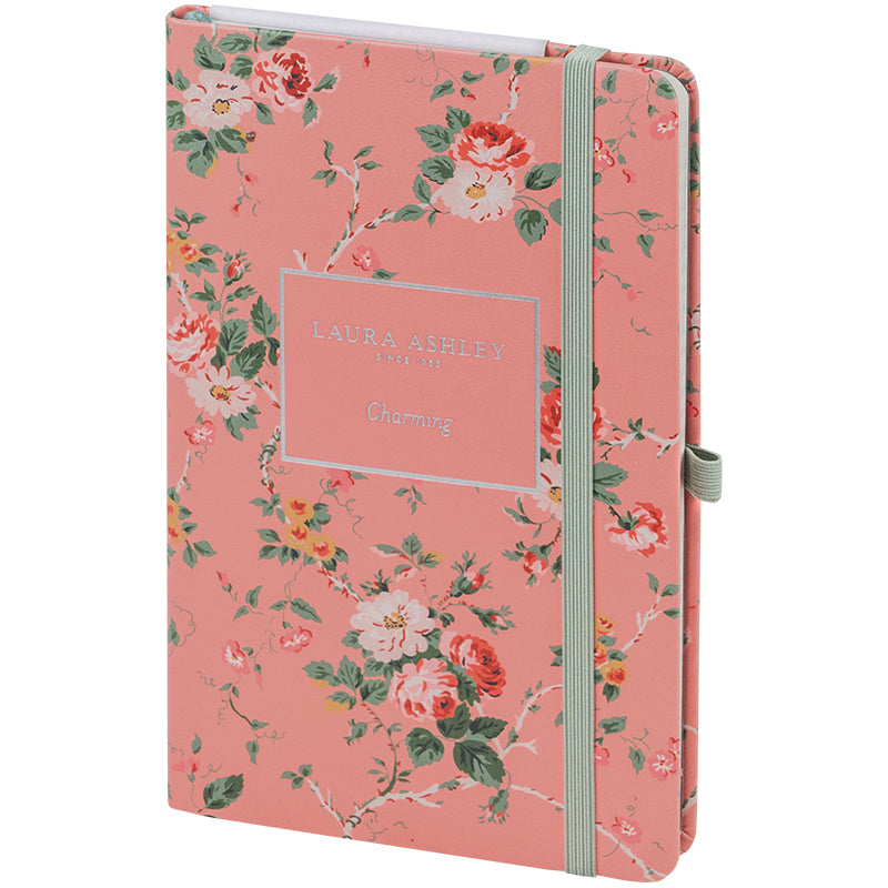 Notebook Partner Laura Ashley, Charming 8621-64-A-LA, 125x195 mm, 96 sheets, squared