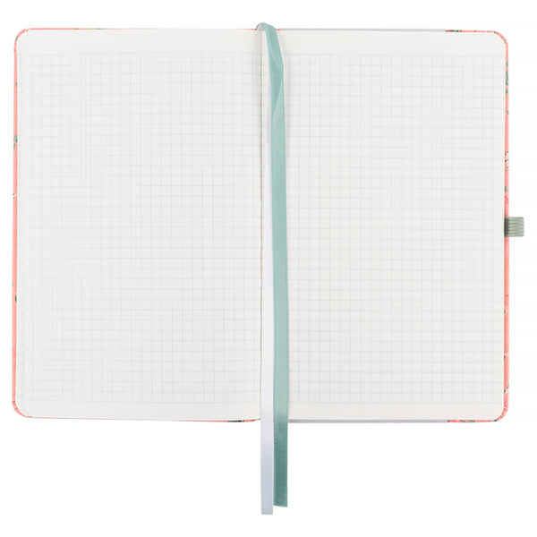 Notebook Partner Laura Ashley, Charming 8621-64-A-LA, 125x195 mm, 96 sheets, squared