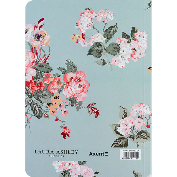 Notebook Axent Laura Ashley, Timeless 8700-12-A-LA, A5, 80 sheets, squared