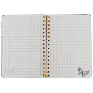 Spiral notebook Axent Olga Selyshcheva, Secret 8470-2-A-OS, А5, 80 sheets, squared, hard cover