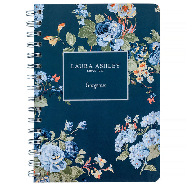 Spiral notebook Axent Laura Ashley, Gorgeous 8470-5-A-LA, А5, 80 sheets, squared, hard cover