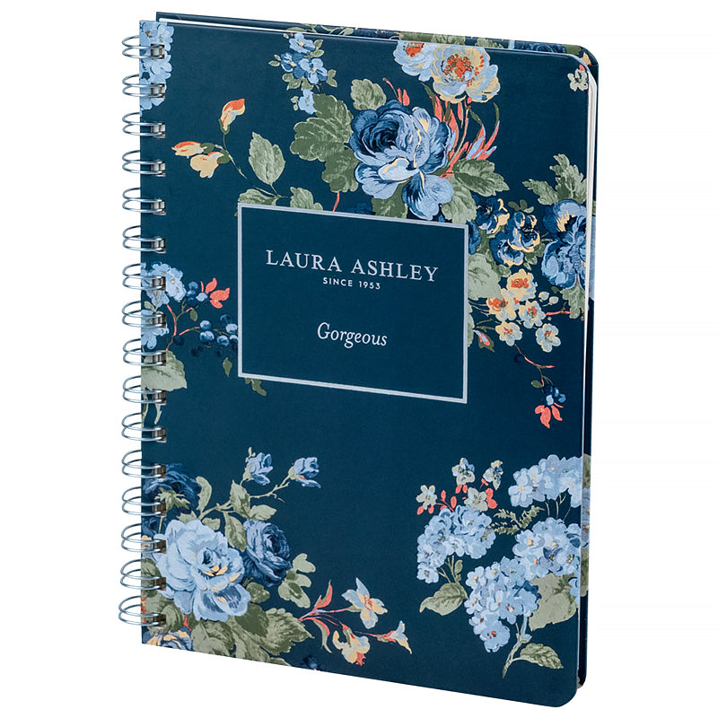 Spiral notebook Axent Laura Ashley, Gorgeous 8470-5-A-LA, А5, 80 sheets, squared, hard cover