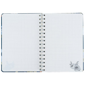 Spiral notebook Axent Laura Ashley, Gorgeous 8470-5-A-LA, А5, 80 sheets, squared, hard cover