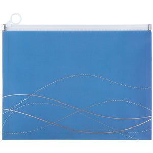 Teczka na suwak zip-lock Axent Waves-2 1497-41-A, А4 