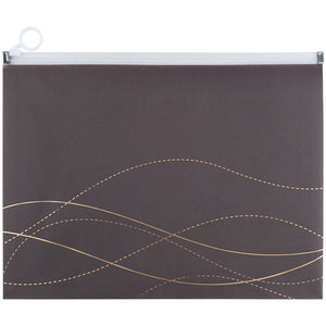 Zipper folder zip-lock Axent Waves-4 1497-43-A, А4 