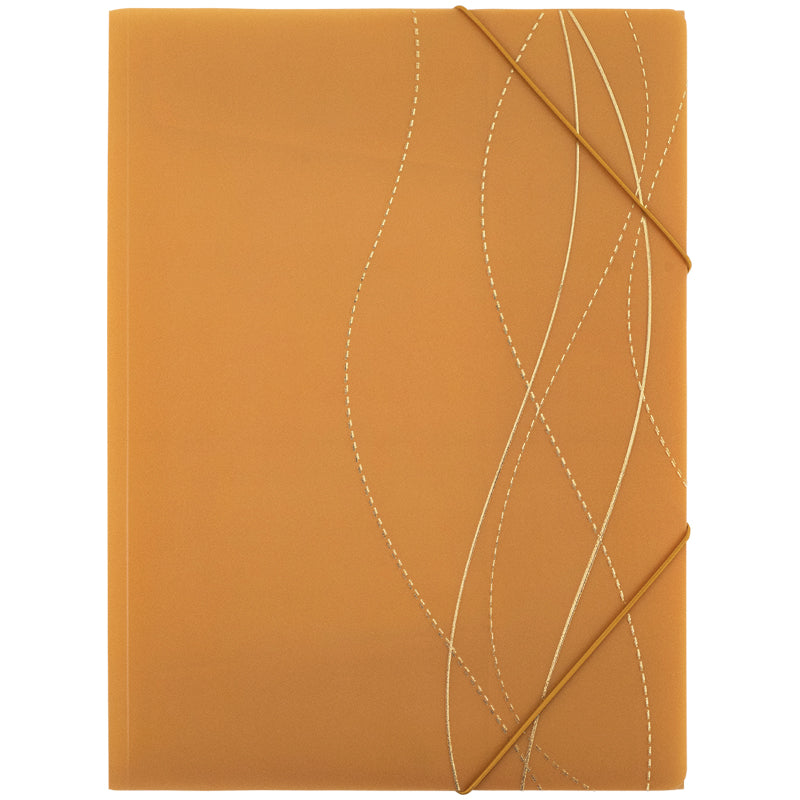 Folder with elastic bands Axent Waves-1 1509-40-A, А4 