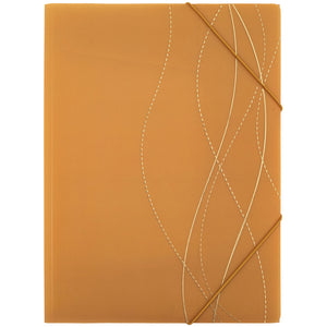 Folder with elastic bands Axent Waves-1 1509-40-A, А4 