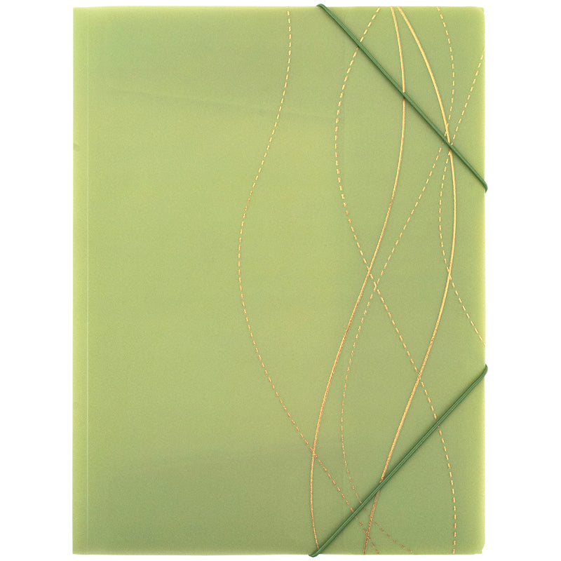 Folder with elastic bands Axent Waves-3 1509-42-A, А4 