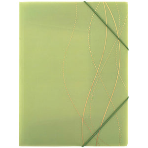 Folder with elastic bands Axent Waves-3 1509-42-A, А4 
