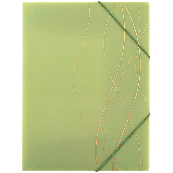Folder with elastic bands Axent Waves-3 1509-42-A, А4 