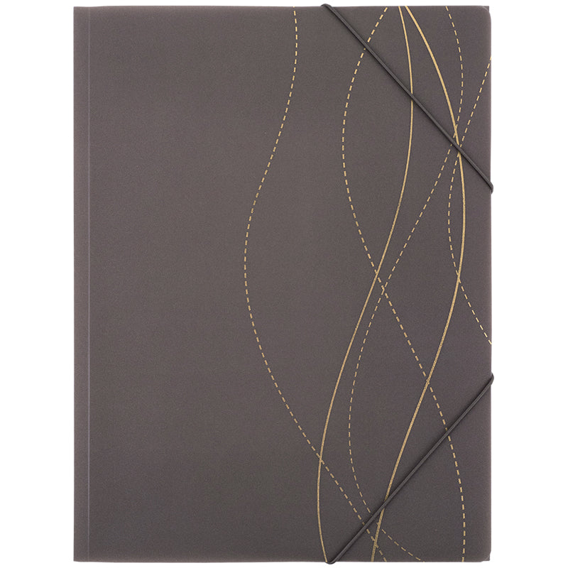 Folder with elastic bands Axent Waves-4 1509-43-A, А4 