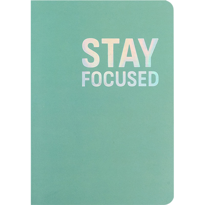 Notebook Axent Motivation 8700-15-A, A5, 80 sheets, squared, Stay Focused