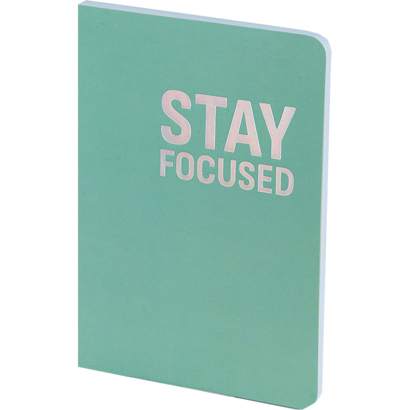 Notebook Axent Motivation 8700-15-A, A5, 80 sheets, squared, Stay Focused