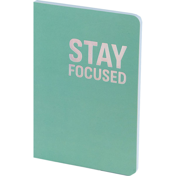 Notebook Axent Motivation 8700-15-A, A5, 80 sheets, squared, Stay Focused