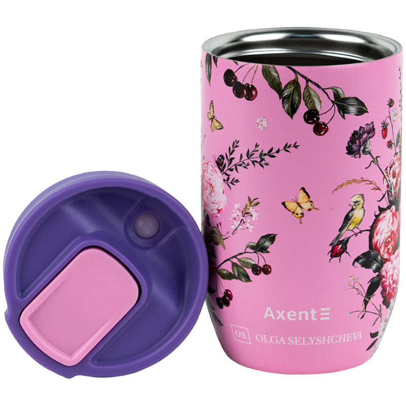Kubek termiczny Axent Olga Selyshcheva, Summer 8721-4-A, 350 ml
