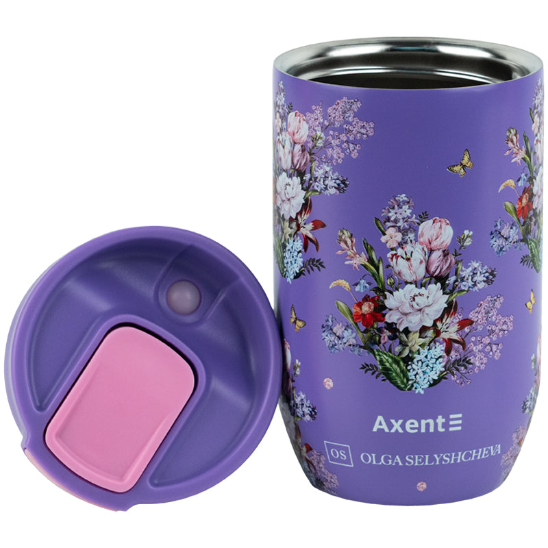 Kubek termiczny Axent Olga Selyshcheva, Secret 8721-5-A, 350 ml