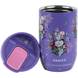 Kubek termiczny Axent Olga Selyshcheva, Secret 8721-5-A, 350 ml